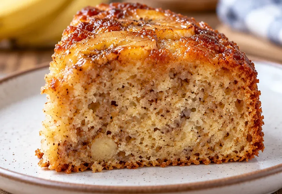 Outra foto de bolo de Banana Sem Manteiga (Com Óleo)