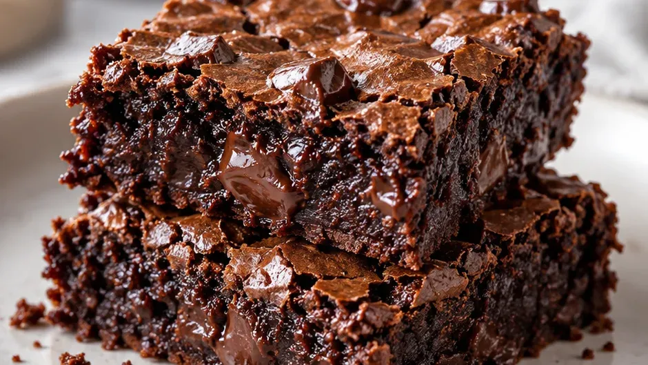 Foto de brownie de Dr Pepper Viral do TikTok pronto para servir