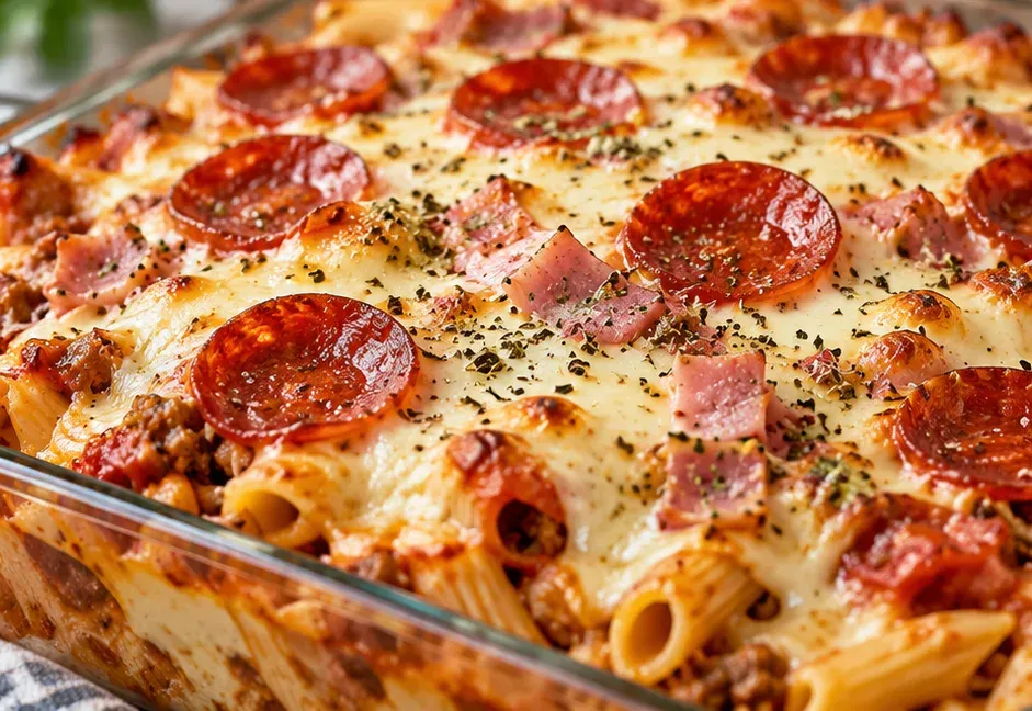 Outra foto de macarrão de Forno Sabor Pizza