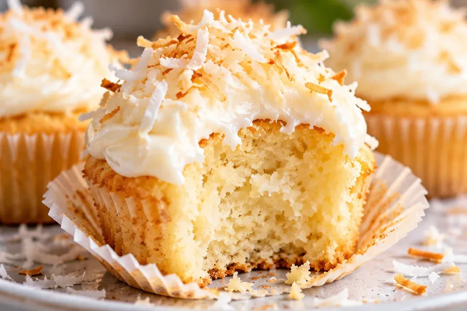 Outra foto de mini Cupcakes de Coco