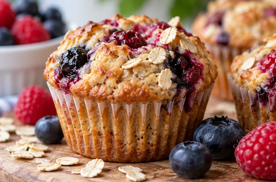 Outra foto de muffins Saudáveis para o Café da Manhã da Volta às Aulas