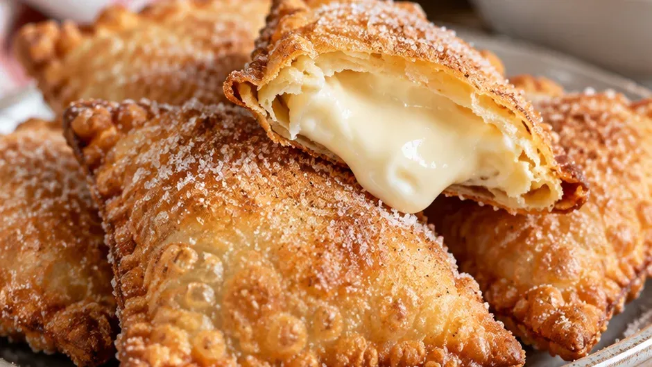 Foto de pastelzinho Frito Doce de Cream Cheese pronto para servir