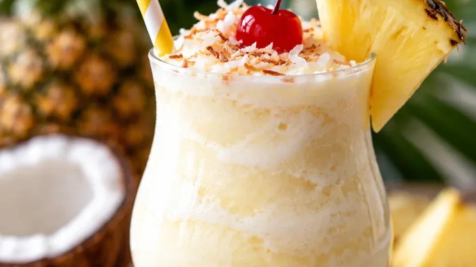 Foto de piña Colada Frozen pronto para servir