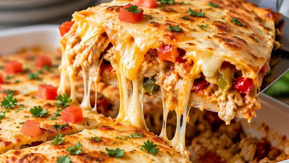 Foto de quesadilla Gigante na Assadeira pronto para servir