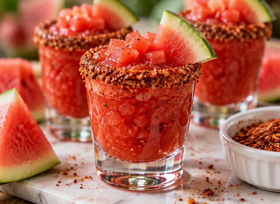 Outra foto de shot de Doce Mexicano com Melancia