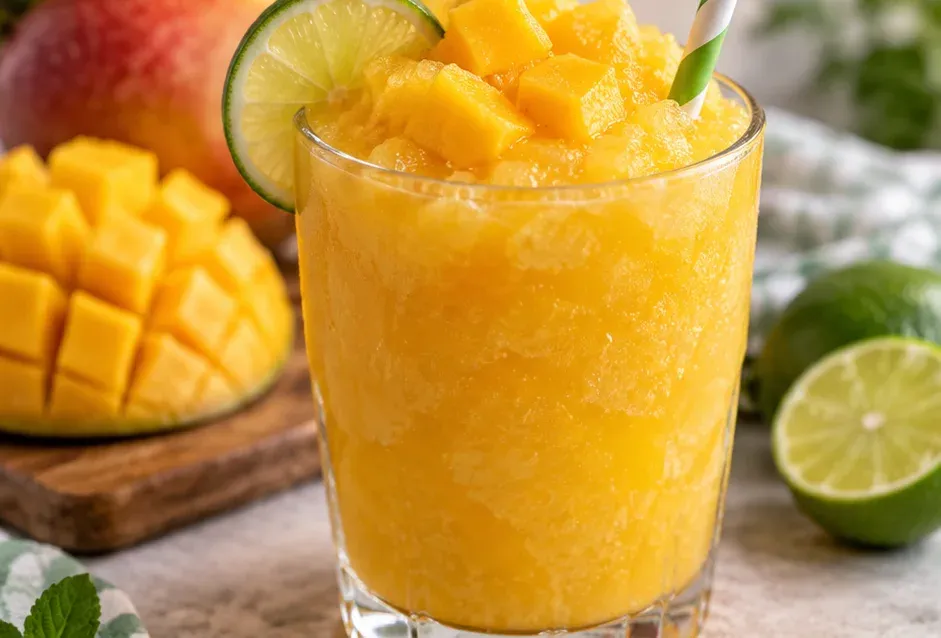 Outra foto de slush de Limonada com Manga