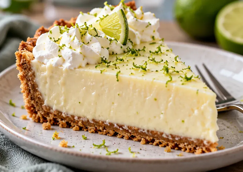 Outra foto de torta de Limão com Leite Condensado